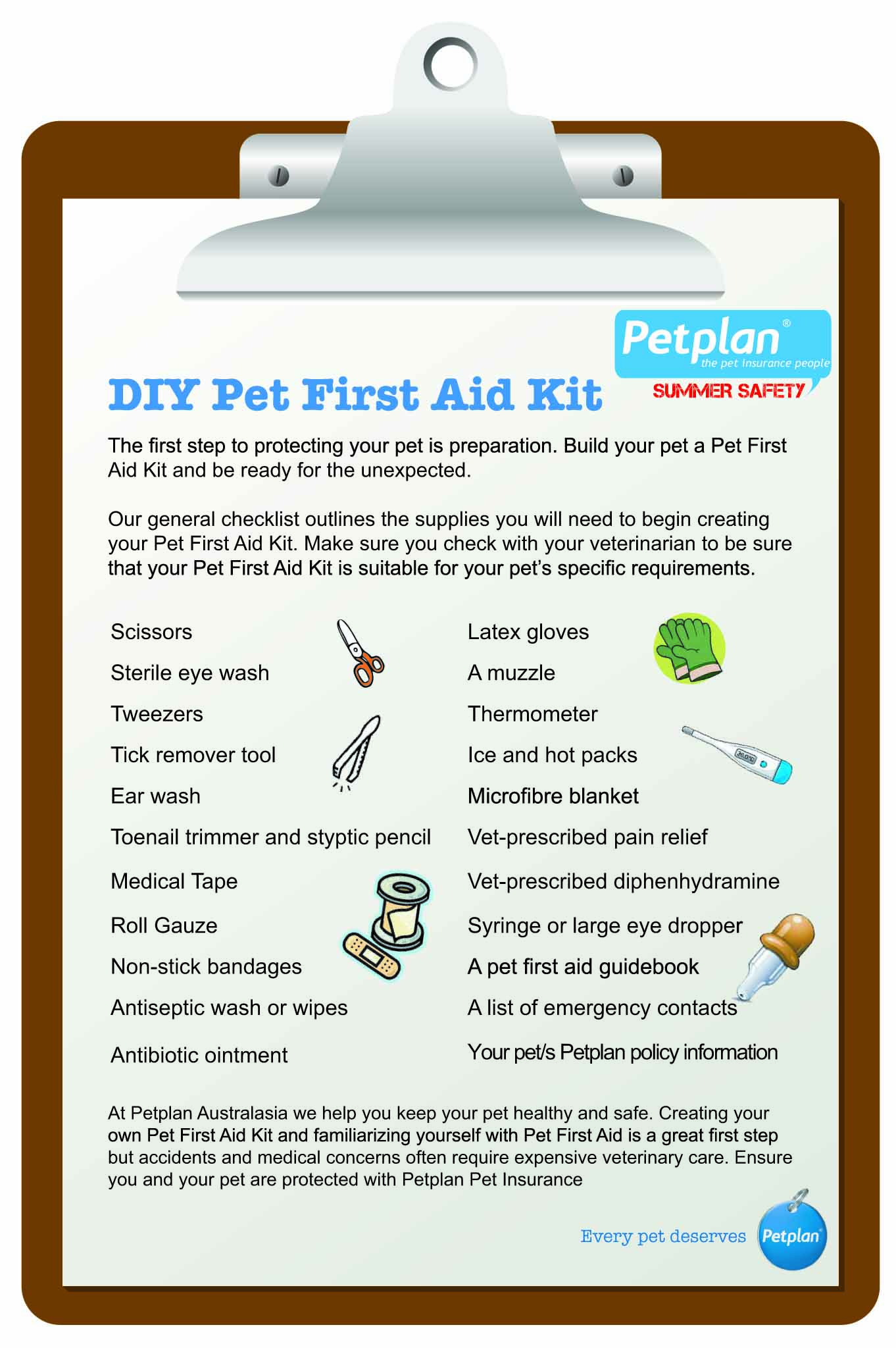summer safety diy pet first aid kit-01